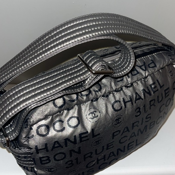 CHANEL Handbags - Chanel Coated Nylon Cambon Rue 31 Camera Bag 2008-2009🔥